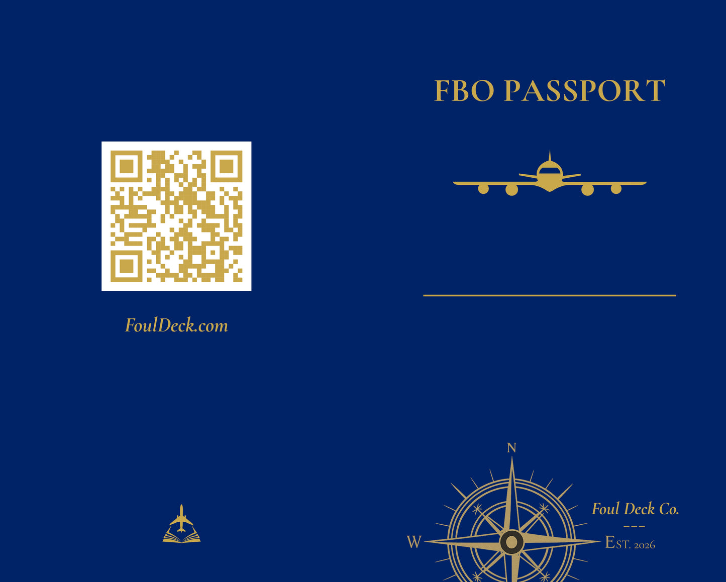 Horizon - Blue FBO Passport
